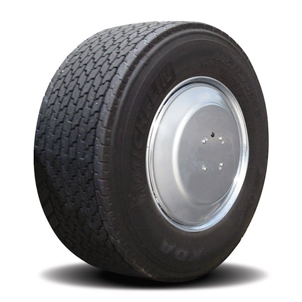 Twist & Lock Steel Aero Cover Set For Wide Base Tractor Wheels - Satin Finish