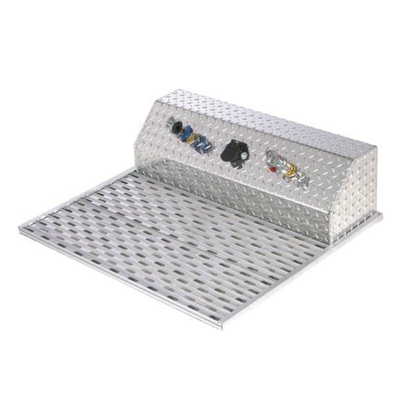 Aluminum Connection Box Diamond Plate