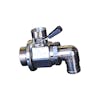 90 Degree Removable Hose End For EZ Oil Drain Valves Attached