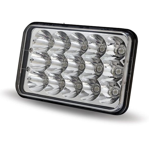6" x 4" LED Rectangular High Intensity Headlight