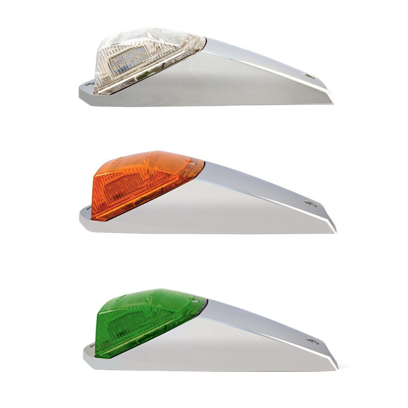 Kenworth Dual Revolution Cab Light With Amber & Green LED