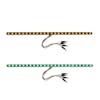 17" Dual Revolution Light Strip Amber & Green LED Marker Light