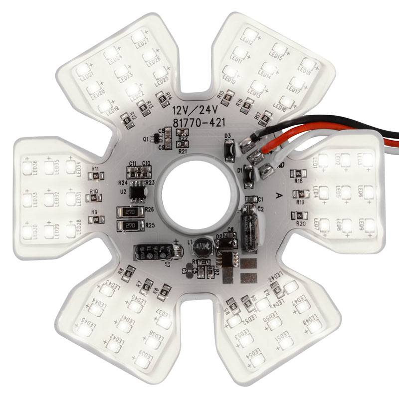 Ultra Thin Dual Function LED Air Cleaner Hex Light By Grand