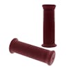 Motorcycle Rubber Handlebar Grip Set Red