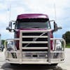 Volvo VNL Ali Arc Curved Front Bumper Grill Guard 2003 & Newer Front View