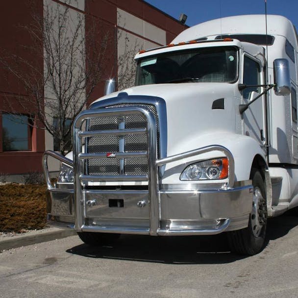 Kenworth T660 2007+ Ali Arc Curved Front Bumper Grille Guard