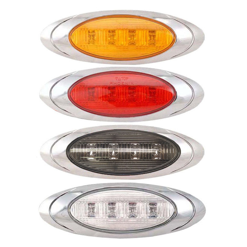 Oval P1 LED Clearance Marker Lights - Raney's Truck Parts