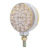 42 LED Round Double Face Turn Signal Light - Clear