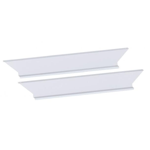 Volvo VN Stainless Steel Front Upper Fairing Kick Plate 