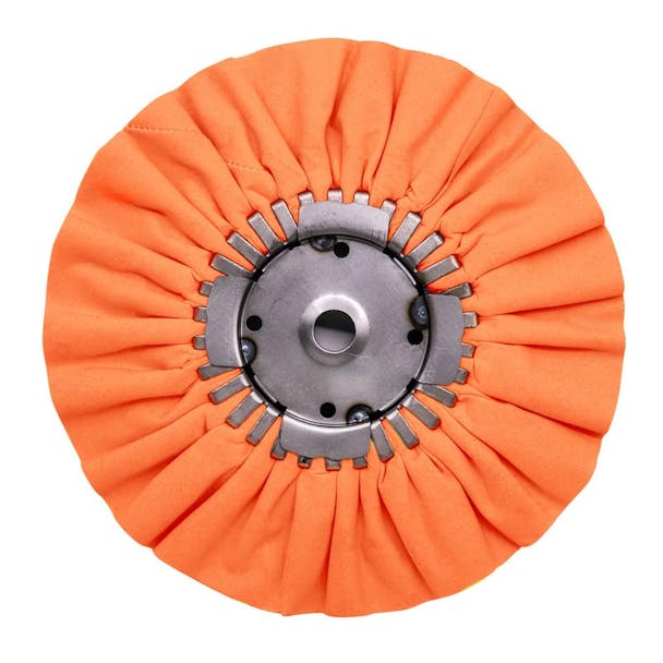 Renegade Orange Mill Treated Airway Buffing Wheel 16 Ply