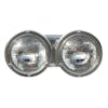Double JJ 7" Round Fender Mounted Headlights 