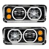 LED Projector Headlight Assembly With Black Finish