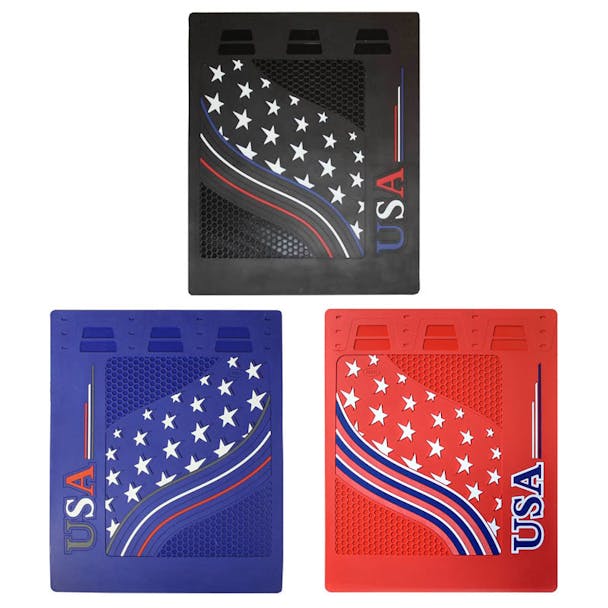 24" x 30" USA And Stars Mud Flaps