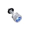 Peterbilt Chrome Dash Screws With Colored Diamond 2001 - 2005 - Blue