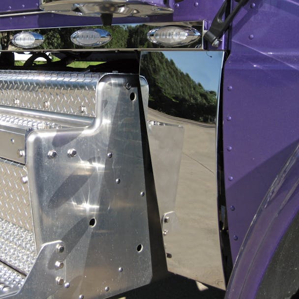 Peterbilt 388 Standard Hood Blank Cowl Panels