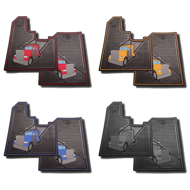 Peterbilt 379 Rubber Floor Mats All Colors