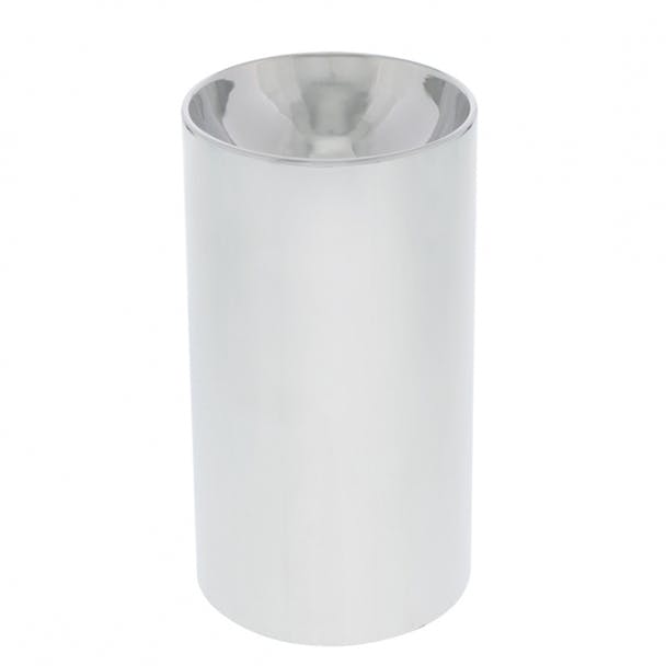 Chrome 33mm Thread On Concave Cylinder Nut Cover