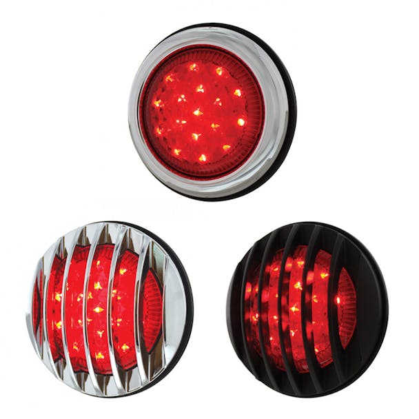 LED Tail Light Assembly With Flush Mount Bezel - Styles