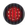 LED Tail Light Assembly With Flush Mount Bezel - Black Grill