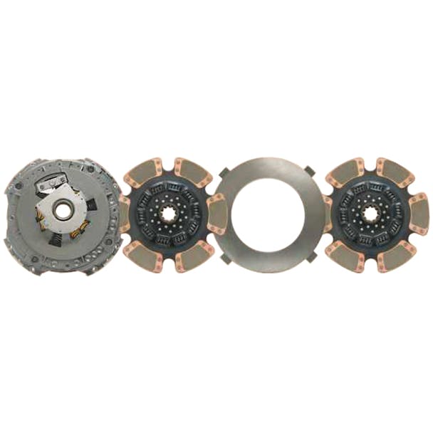 International Mack 15.5" x 2" Heavy Duty Clutch Kit DAN108391-93