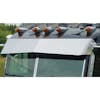 Peterbilt 388 389 Pride & Class Multi Fit Blind Mount Monster Bow-Tie Visor By Roadworks