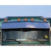 Peterbilt 365 367 384 386 388 389 Curved Windshield 10" Blind Mount Visor By Roadworks
