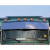 Peterbilt 365 367 384 386 388 389 Curved Windshield 13" Blind Mount Visor By Roadworks