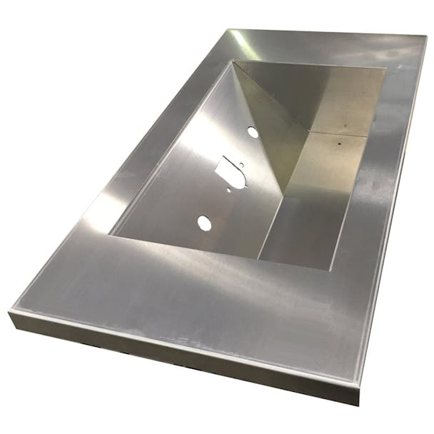 Custom Recessed Sectional Deck Plate By Iowa Customs Airline Box Option