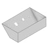 Universal Recessed Airline Box With Flange By Iowa Customs - With Trailer Air, 1 x 7-Way and 1 x 4/6-Way