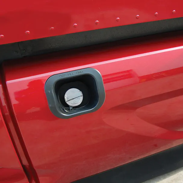 Chrome Peterbilt DEF Cap Cover - Raney's Truck Parts