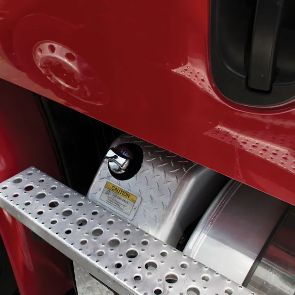 Chrome Freightliner DEF Cap Cover - Raney's Truck Parts