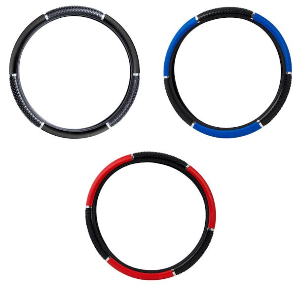 18" Steering Wheel Cover With Hand Grips By Grand General