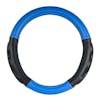 18" Deluxe Steering Wheel Cover With Comfort Grips By Grand General Blue