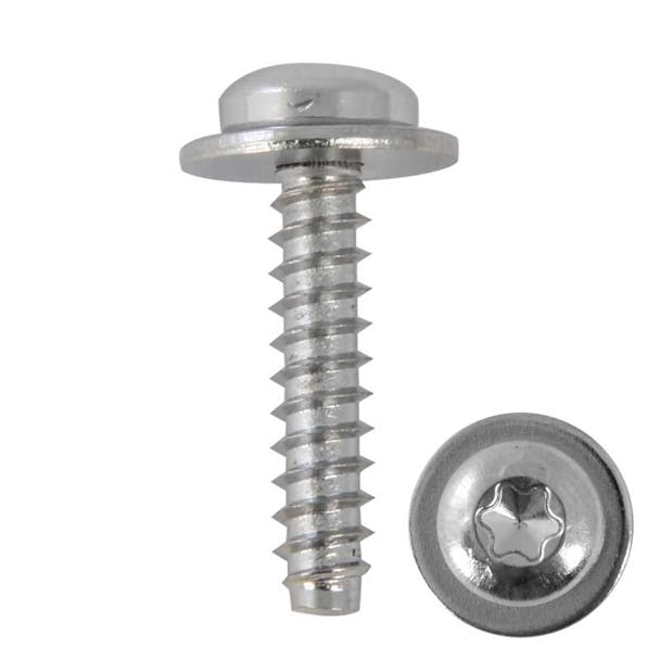 Freightliner Cascadia Chrome Steel Dash Screws By Grand General 