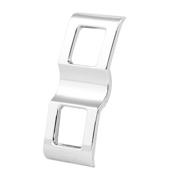 Freightliner Cascadia Chrome Plastic Dash Swith Cover By Grand General 2 Openings