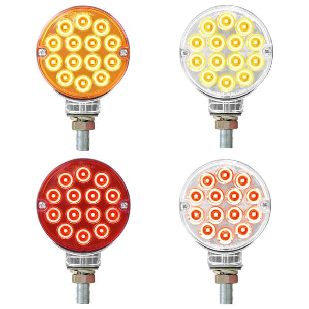 3" Double Face Pearl LED Pedestal Light By Grand General