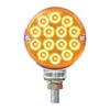 3" Double Face Pearl LED Pedestal Light - Amber