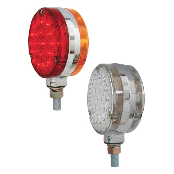 4" Double Face Pearl LED Pedestal Light By Grand General 