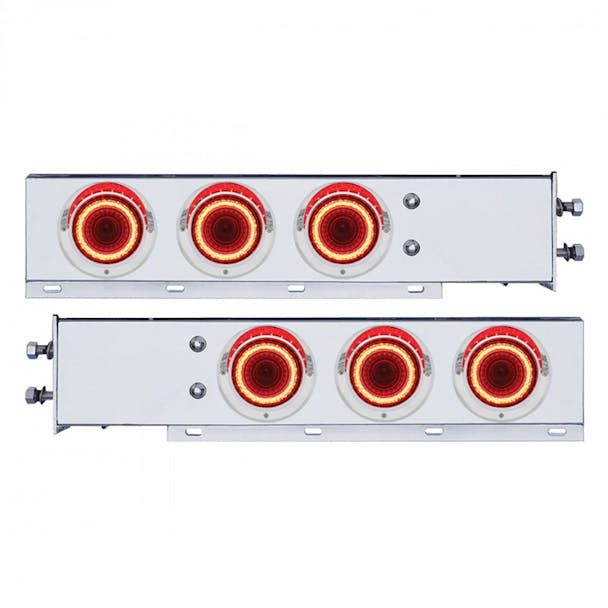 Mud Flap Hangers With Mirage LED Lights