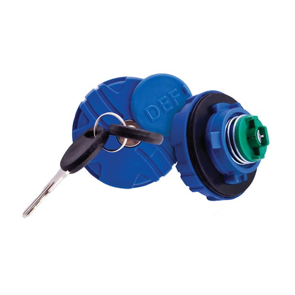 Heavy Duty Locking DEF Cap For Semi Trucks