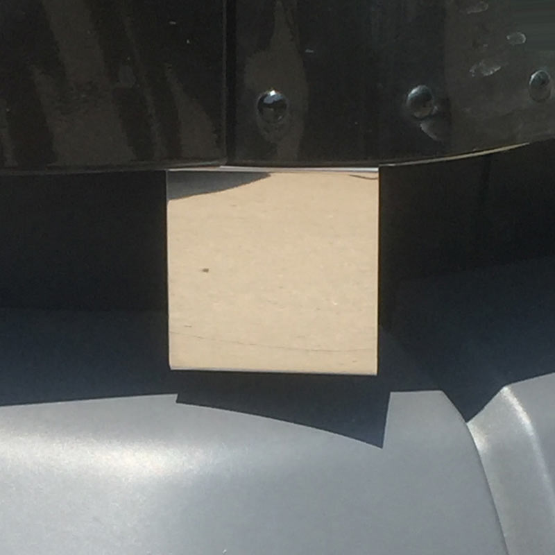Peterbilt 579 Stainless Steel IFTA Permit Holders By Iowa Customs