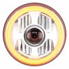 7” Round High Power LED Projection Headlight Amber LED