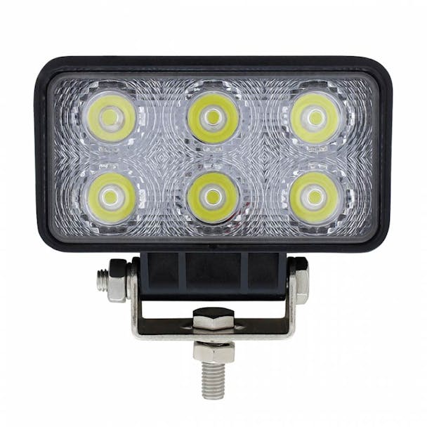 6 LED High Power Rectangular Driving And Work Light