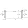 Chevrolet Kodiak GMC Topkick C4500 C5500 C6500 C7500 OSC Radiator Technical Drawing