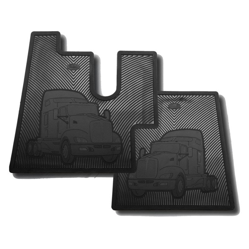 Kenworth T600 T660 Rubber Floor Mats - Raney's Truck Parts