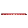 14 LED 12" Light Bar With Black Housing - Red/Red