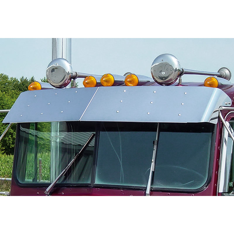 Kenworth W900A Drop Visor By RoadWorks - Raney's Truck Parts