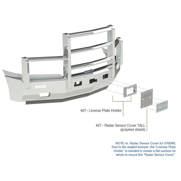AeroPlus Western Star Grill Guard Parts
