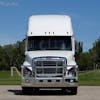 Freightliner Cascadia Herd AeroPLUS Bumper Grill Guard (Mirror-Polished Aluminum; Installed on Truck, Front View)