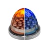 Dual Revolution LED Turn Signal And Marker Light Amber and Blue